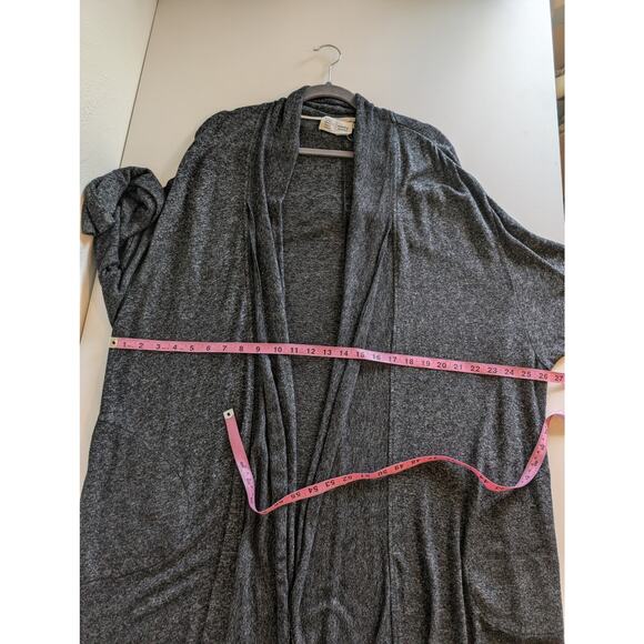 Anthro Saturday Sunday Cardigan Sweater Downtime Duster Knit Boho Gray Size XS/S - Picture 10 of 10
